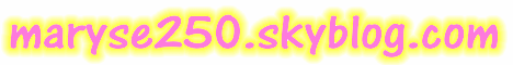 Mon skyblog